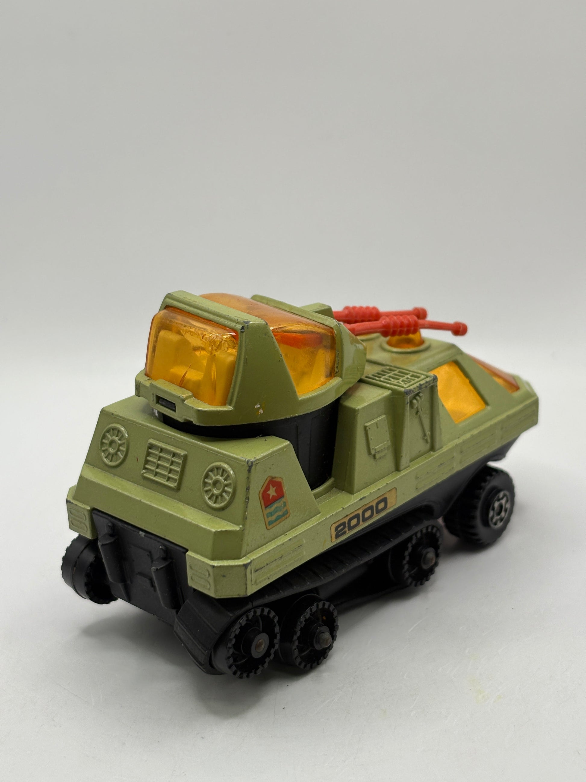 Vintage 1977 Matchbox Adventure 2000 K2003 Crusader Tank Loose FRENLY BRICKS - Open 7 Days
