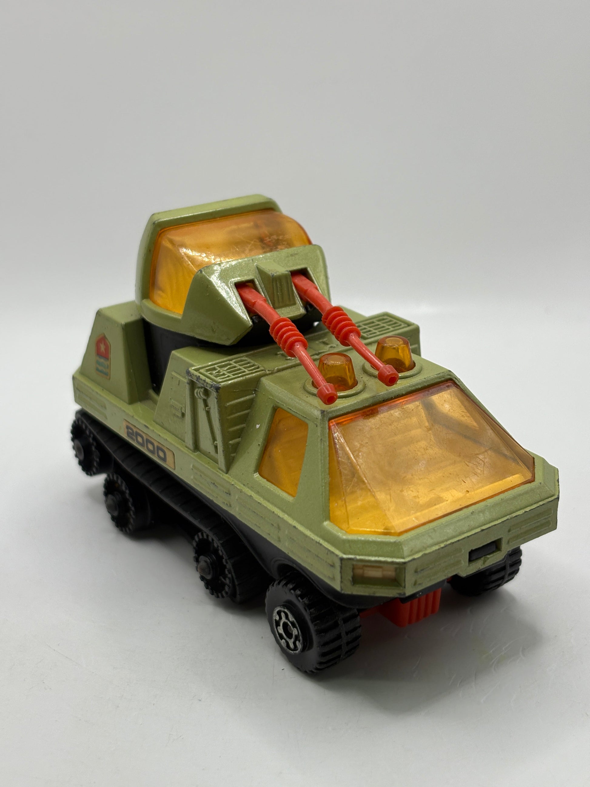 Vintage 1977 Matchbox Adventure 2000 K2003 Crusader Tank Loose FRENLY BRICKS - Open 7 Days