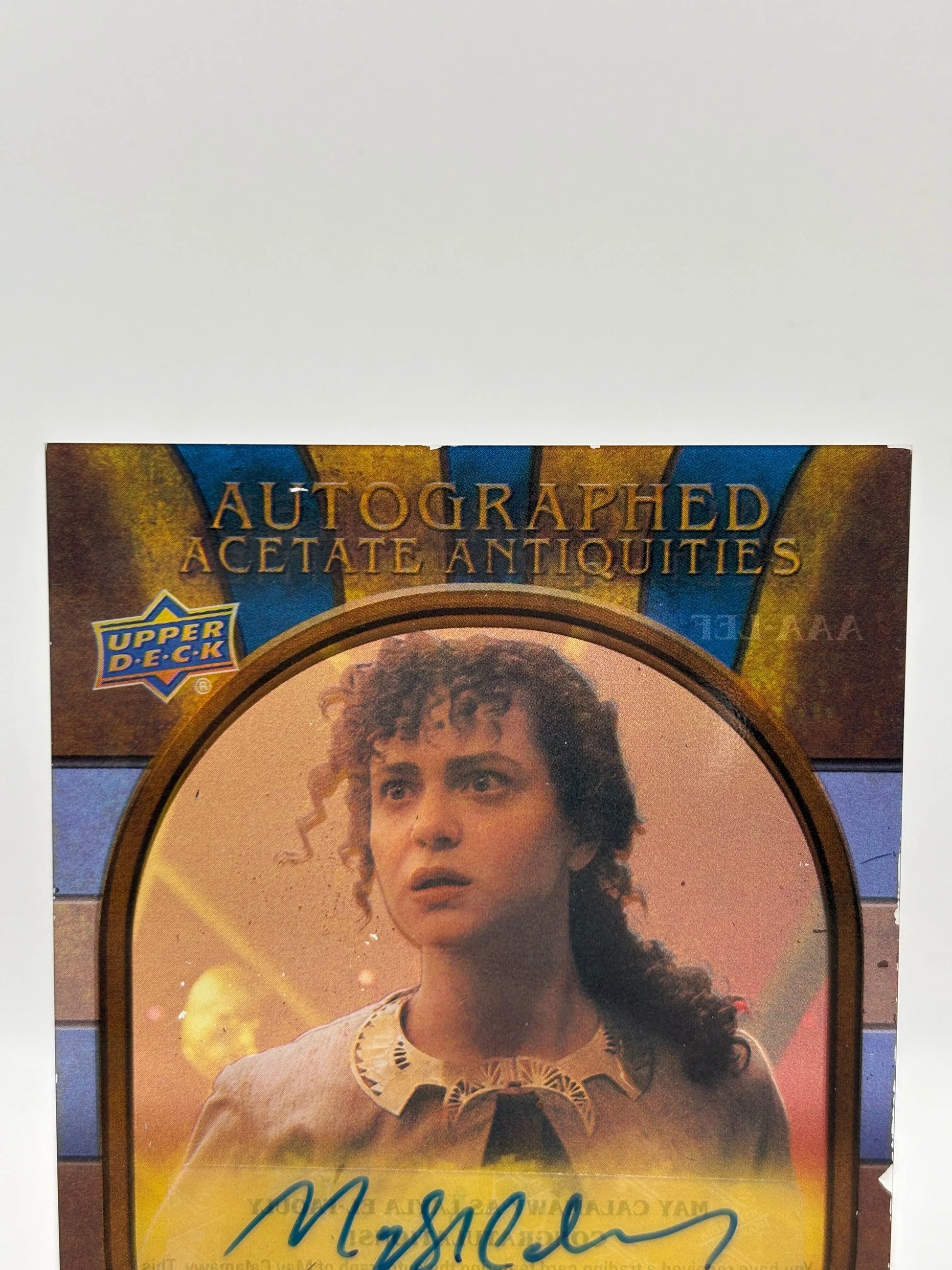 2023 UD Marvel Moon Knight May Calamawy as Layla El-Faouly /100 Auto FRENLY BRICKS - Open 7 Days