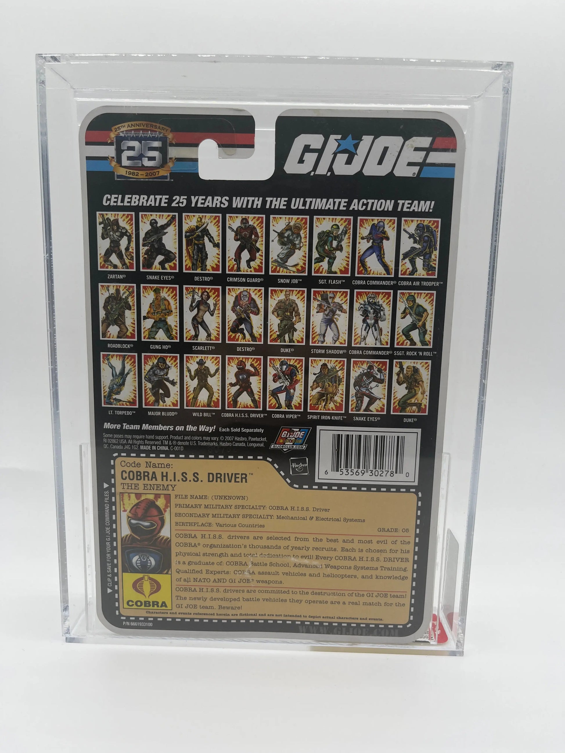 GI Joe AFA Graded 8.5 FRENLY BRICKS - Open 7 Days