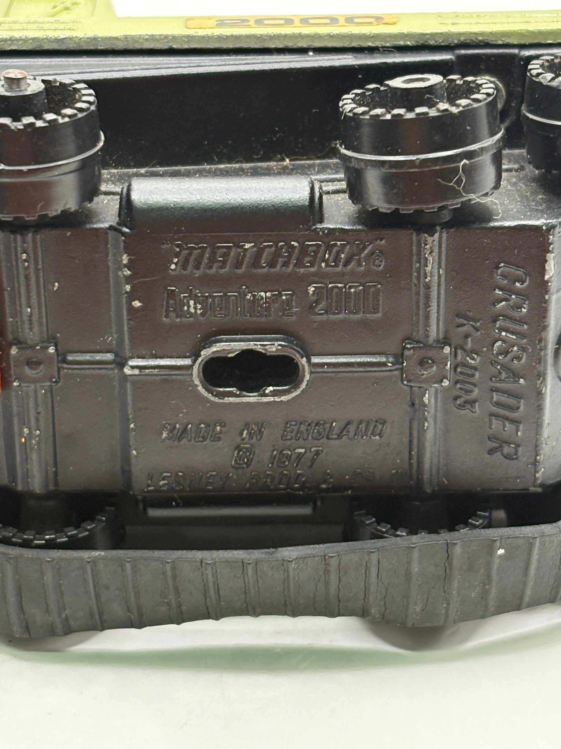 Vintage 1977 Matchbox Adventure 2000 K2003 Crusader Tank Loose FRENLY BRICKS - Open 7 Days