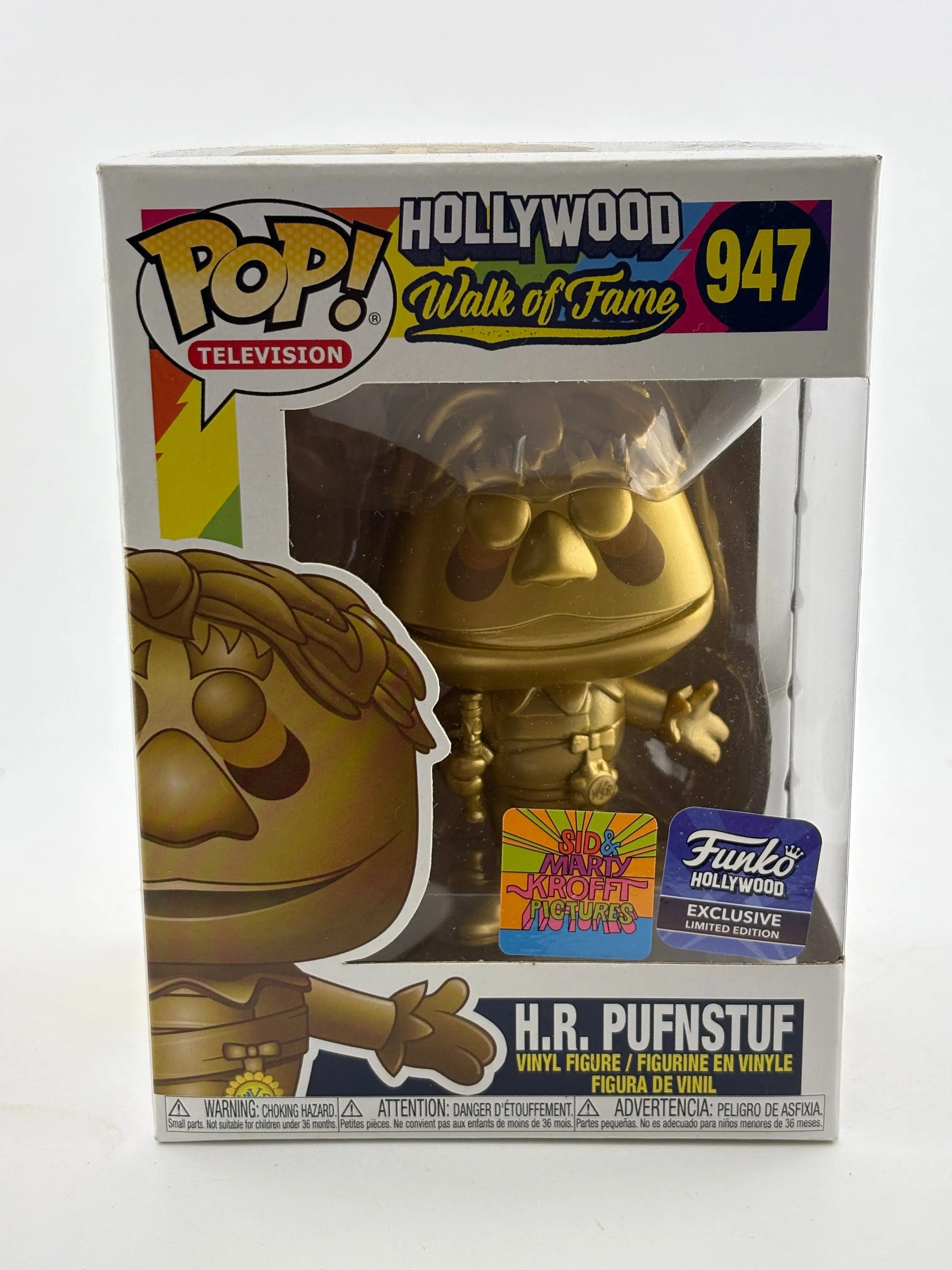 Funko POP! Television Hollywood Walk of Fame #947 H.R. Pufnstuf Exclusive FRENLY BRICKS - Open 7 Days image 1