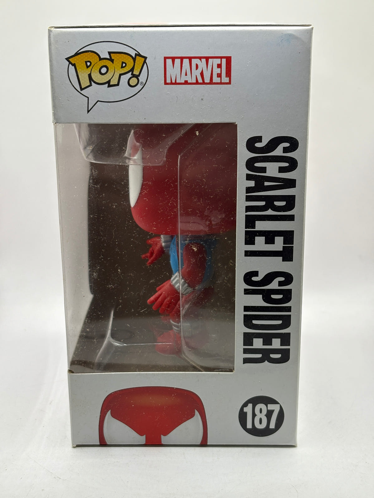 Funko POP! Marvel #187 Scarlet Spider Vinyl Bobble-Head image 8 image 8
