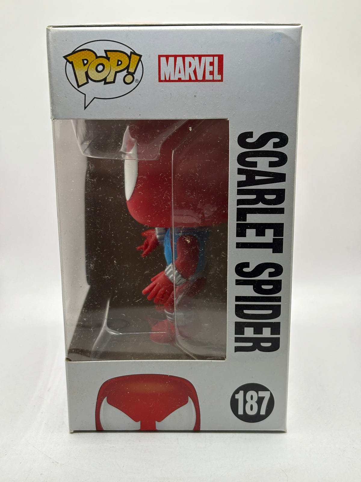 Funko POP! Marvel #187 Scarlet Spider Vinyl Bobble-Head image 2 image 2