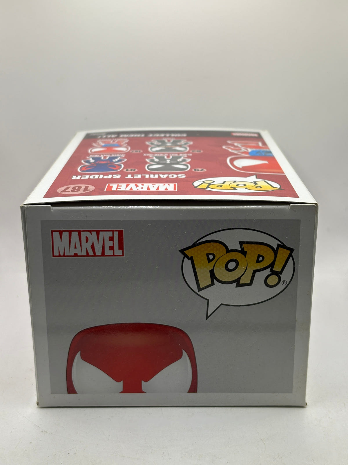 Funko POP! Marvel #187 Scarlet Spider Vinyl Bobble-Head image 5 image 5