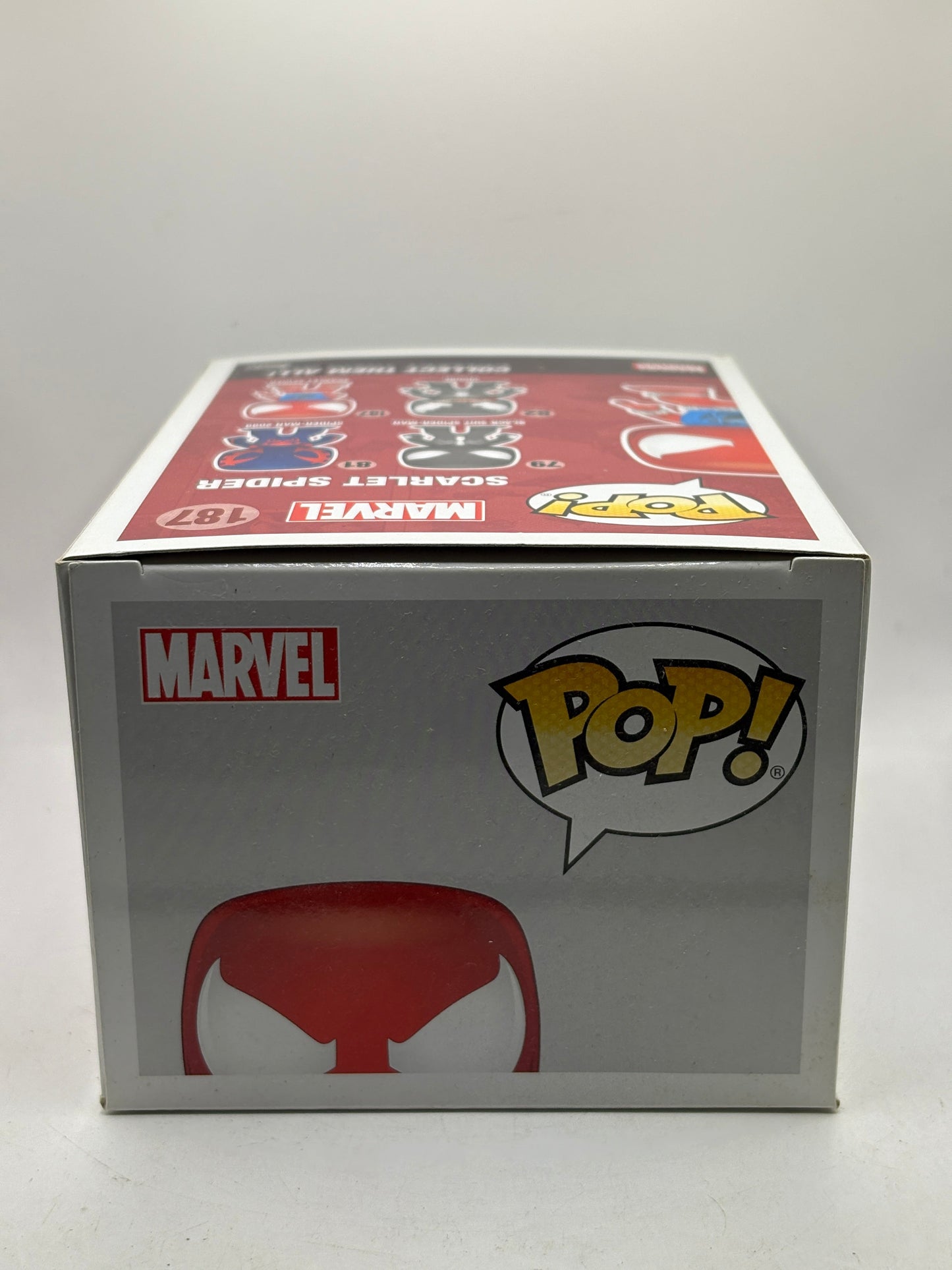 Funko POP! Marvel #187 Scarlet Spider Vinyl Bobble-Head image 5