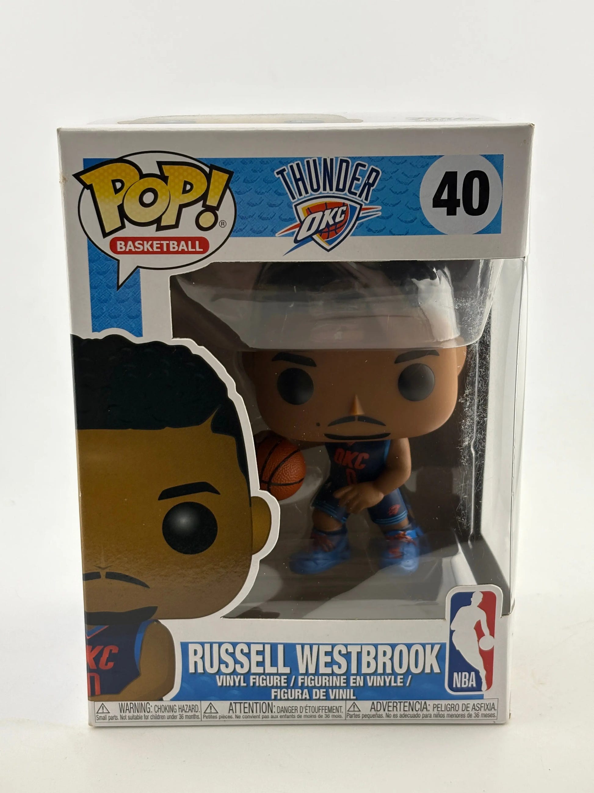 Funko POP! Basketball OKC Thunder #40 Russell Westbrook Vinyl Figure FRENLY BRICKS - Open 7 Days image 1