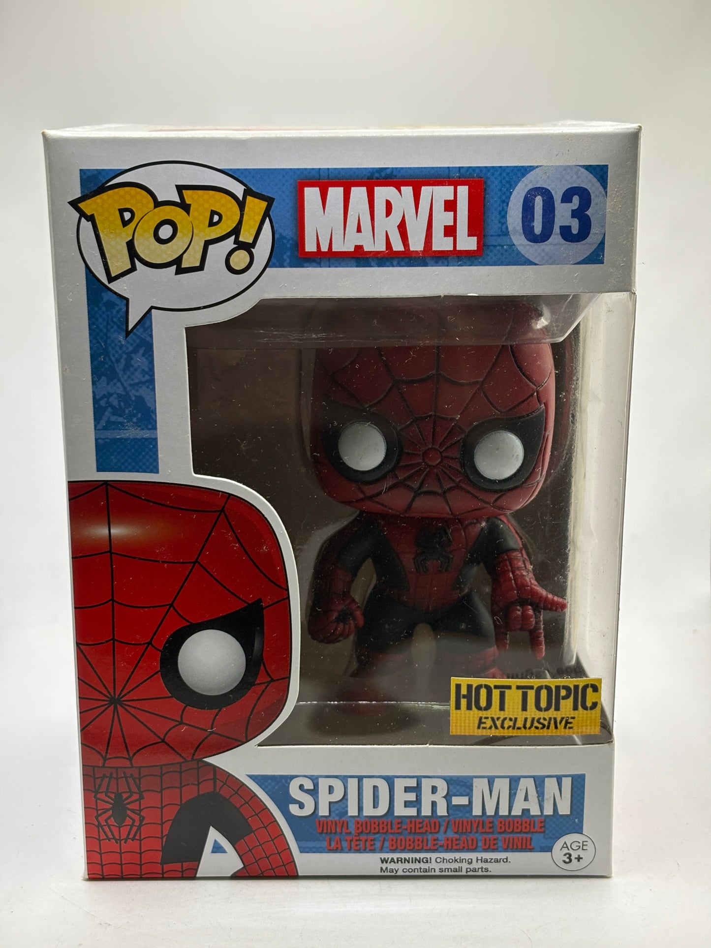 Funko POP! Marvel #03 Spider-Man Hot Topic Exclusive image 7