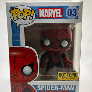 Funko POP! Marvel #03 Spider-Man Hot Topic Exclusive