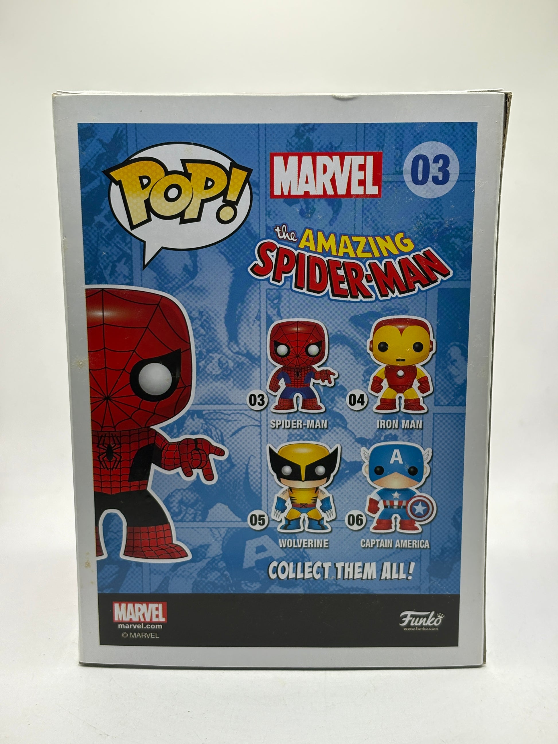 Funko POP! Marvel #03 Spider-Man Hot Topic Exclusive