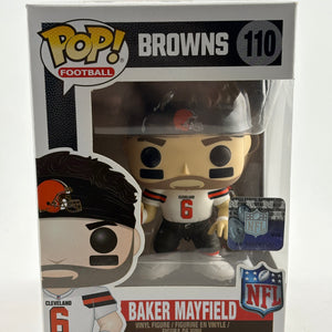 Funko POP! Football Browns #110 Baker Mayfield Vinyl Figure White FRENLY BRICKS - Open 7 Days