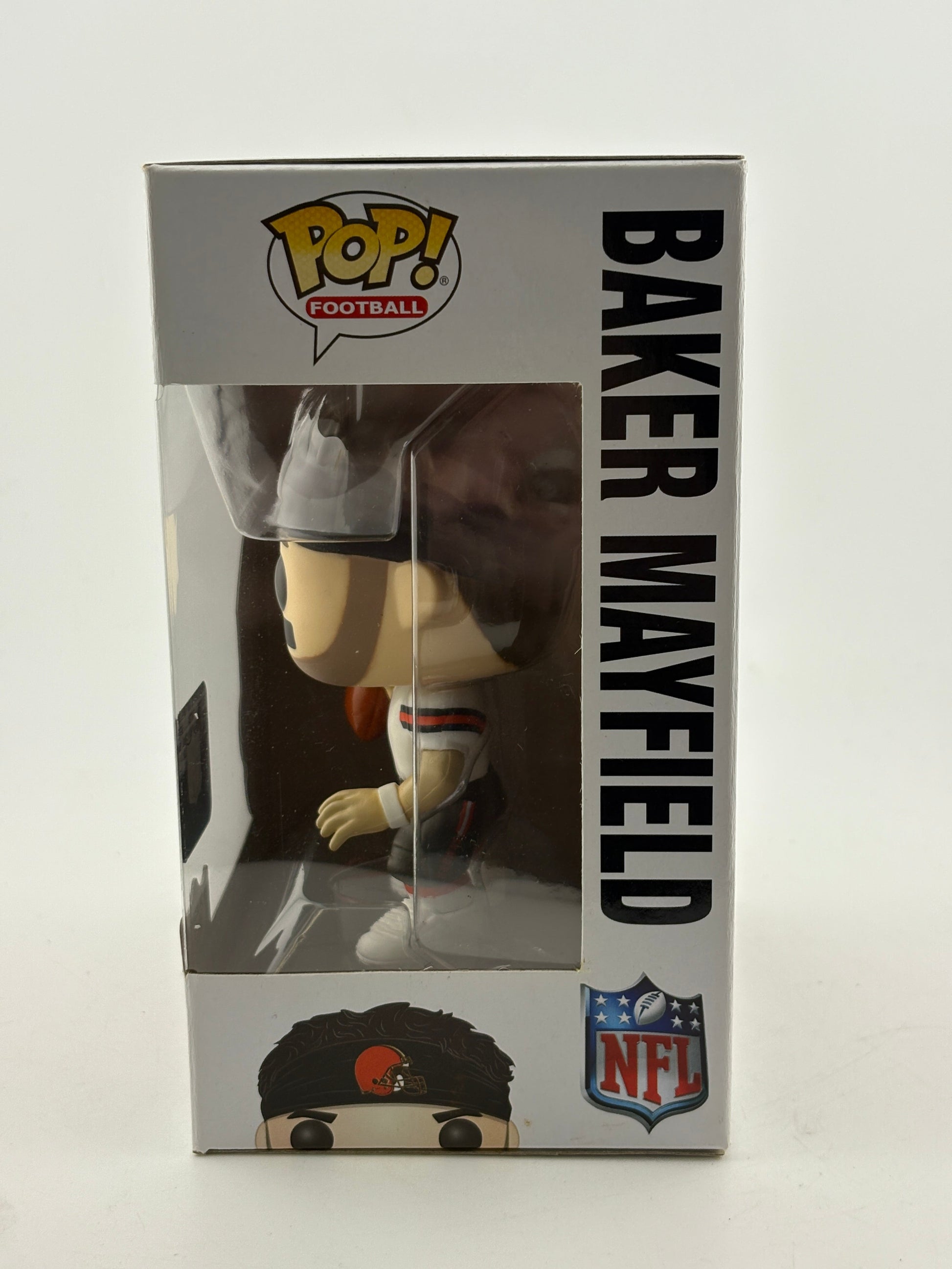 Funko POP! Football Browns #110 Baker Mayfield Vinyl Figure White FRENLY BRICKS - Open 7 Days