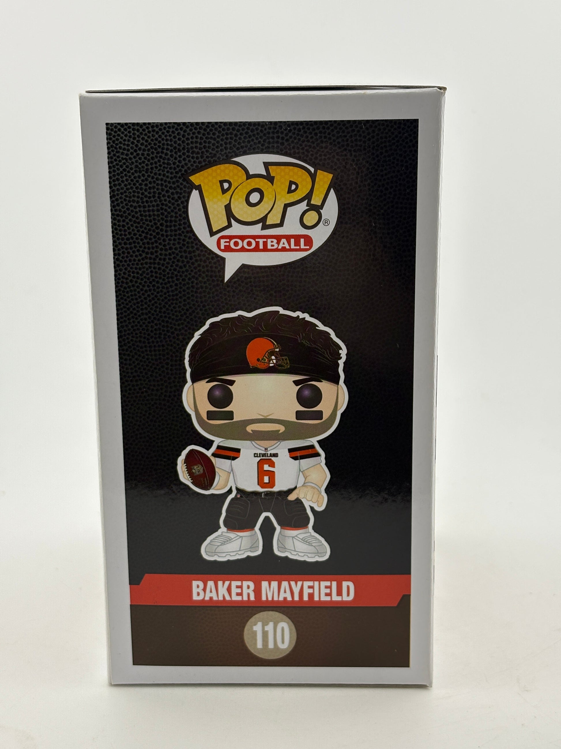 Funko POP! Football Browns #110 Baker Mayfield Vinyl Figure White FRENLY BRICKS - Open 7 Days