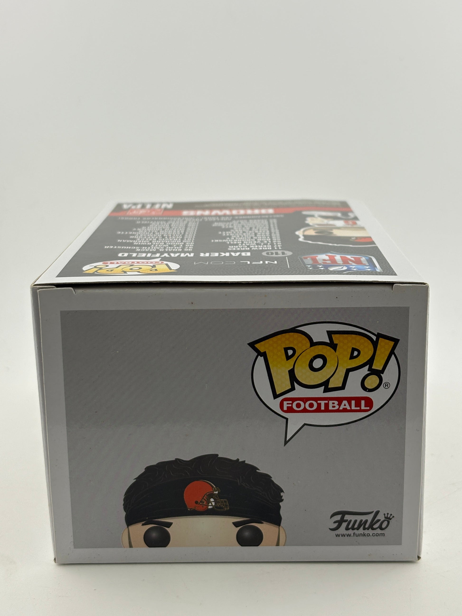 Funko POP! Football Browns #110 Baker Mayfield Vinyl Figure White FRENLY BRICKS - Open 7 Days