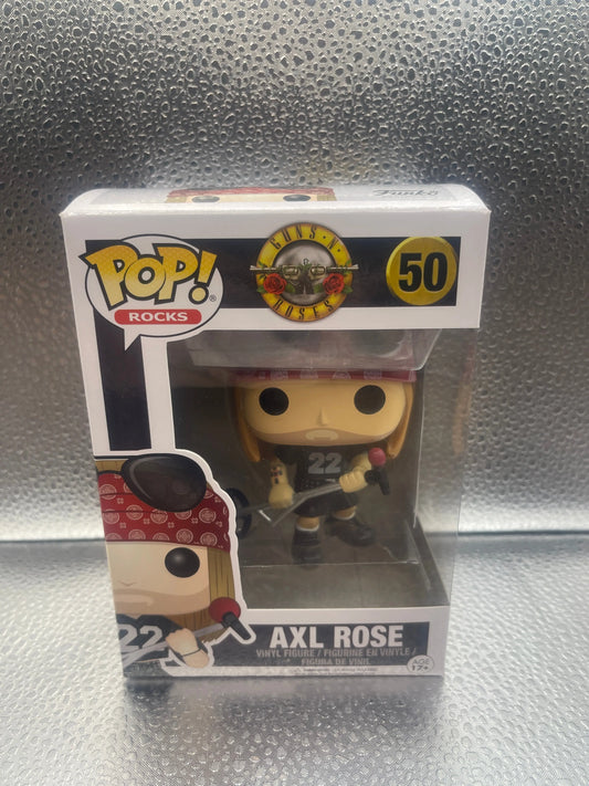 Funko Pop Rocks #50 Axl Rose Guns & Roses FRENLY BRICKS - Open 7 Days