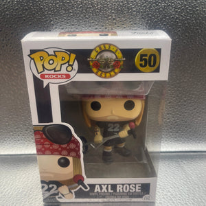 Funko Pop Rocks #50 Axl Rose Guns & Roses FRENLY BRICKS - Open 7 Days
