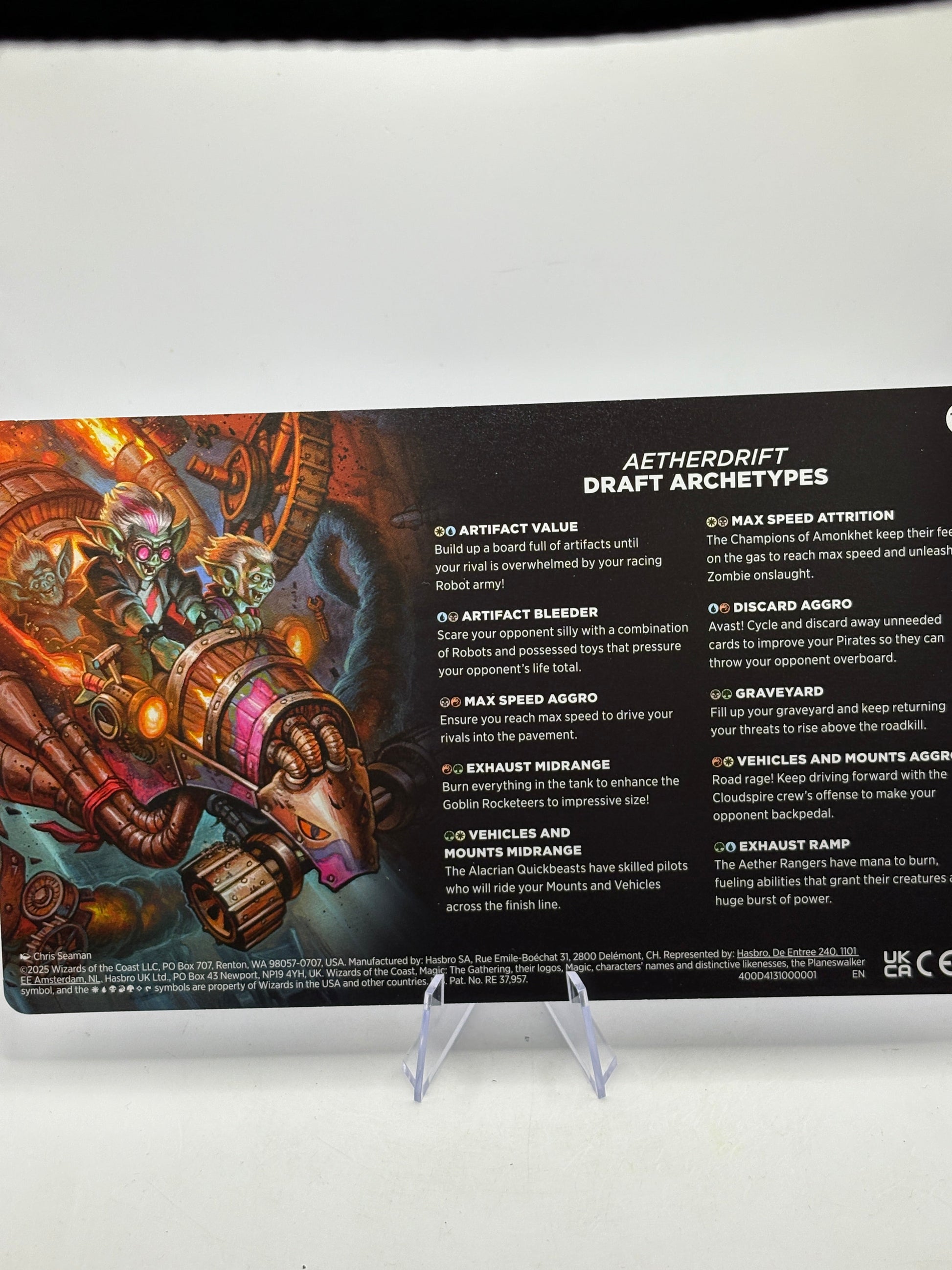 Magic The Gathering Aetherdrift Box Topper Pack On Card FRENLY BRICKS - Open 7 Days