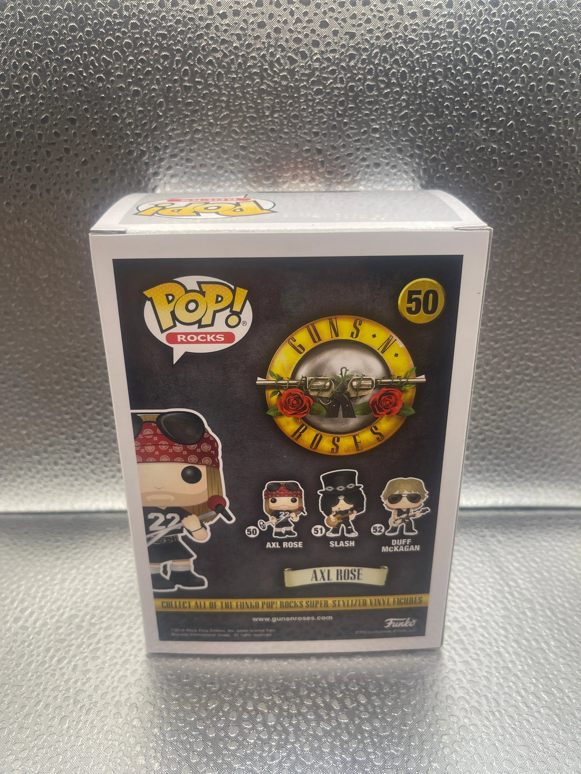 Funko Pop Rocks #50 Axl Rose Guns & Roses FRENLY BRICKS - Open 7 Days