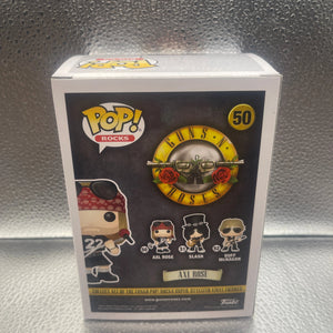 Funko Pop Rocks #50 Axl Rose Guns & Roses FRENLY BRICKS - Open 7 Days