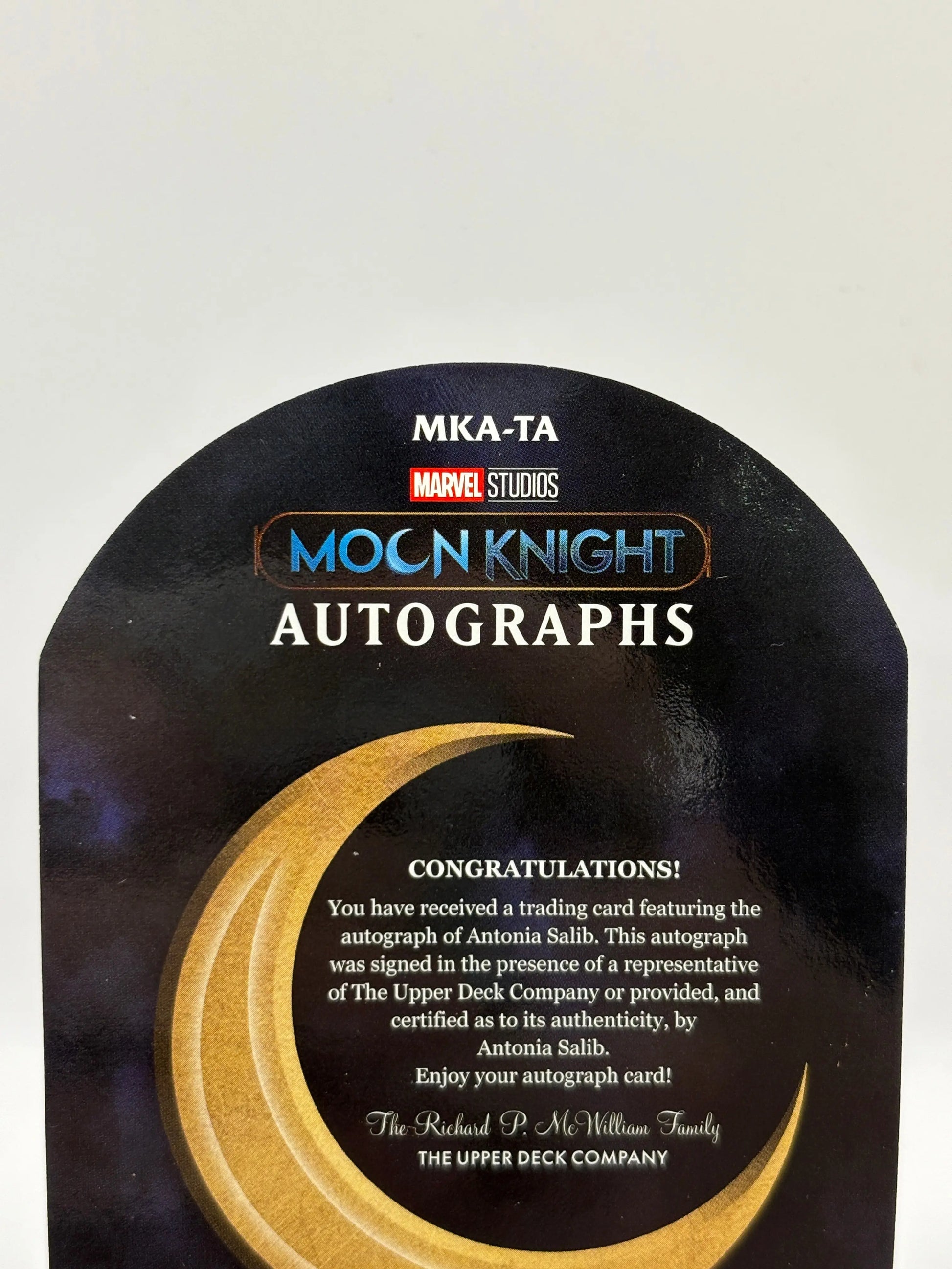 2023 Upper Deck Moon Knight Auto Antonia Salib as Taweret #MKA-TA FRENLY BRICKS - Open 7 Days