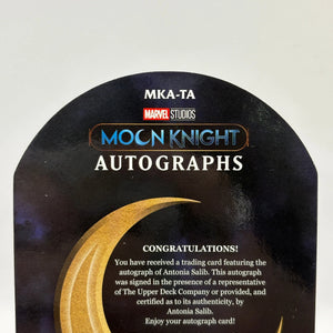 2023 Upper Deck Moon Knight Auto Antonia Salib as Taweret #MKA-TA FRENLY BRICKS - Open 7 Days