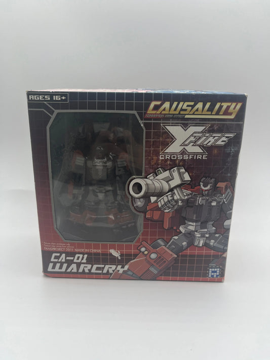 Transformers Fansproject CA-01 Warcry Causality Crossfire FRENLY BRICKS - Open 7 Days