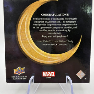 2023 Upper Deck Moon Knight Auto Antonia Salib as Taweret #MKA-TA FRENLY BRICKS - Open 7 Days