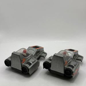 Vintage Retro Space Sled Toy Diecast Metal USAF Experimental Vehicle x 2 FRENLY BRICKS - Open 7 Days