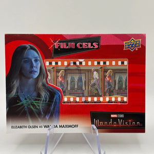 2022 Upper Deck WandaVision Film Cels 1980-6 Elizabeth Olsen as Wanda Maximoff FRENLY BRICKS - Open 7 Days