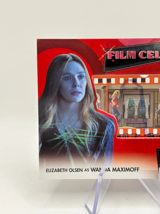 2022 Upper Deck WandaVision Film Cels 1980-6 Elizabeth Olsen as Wanda Maximoff FRENLY BRICKS - Open 7 Days