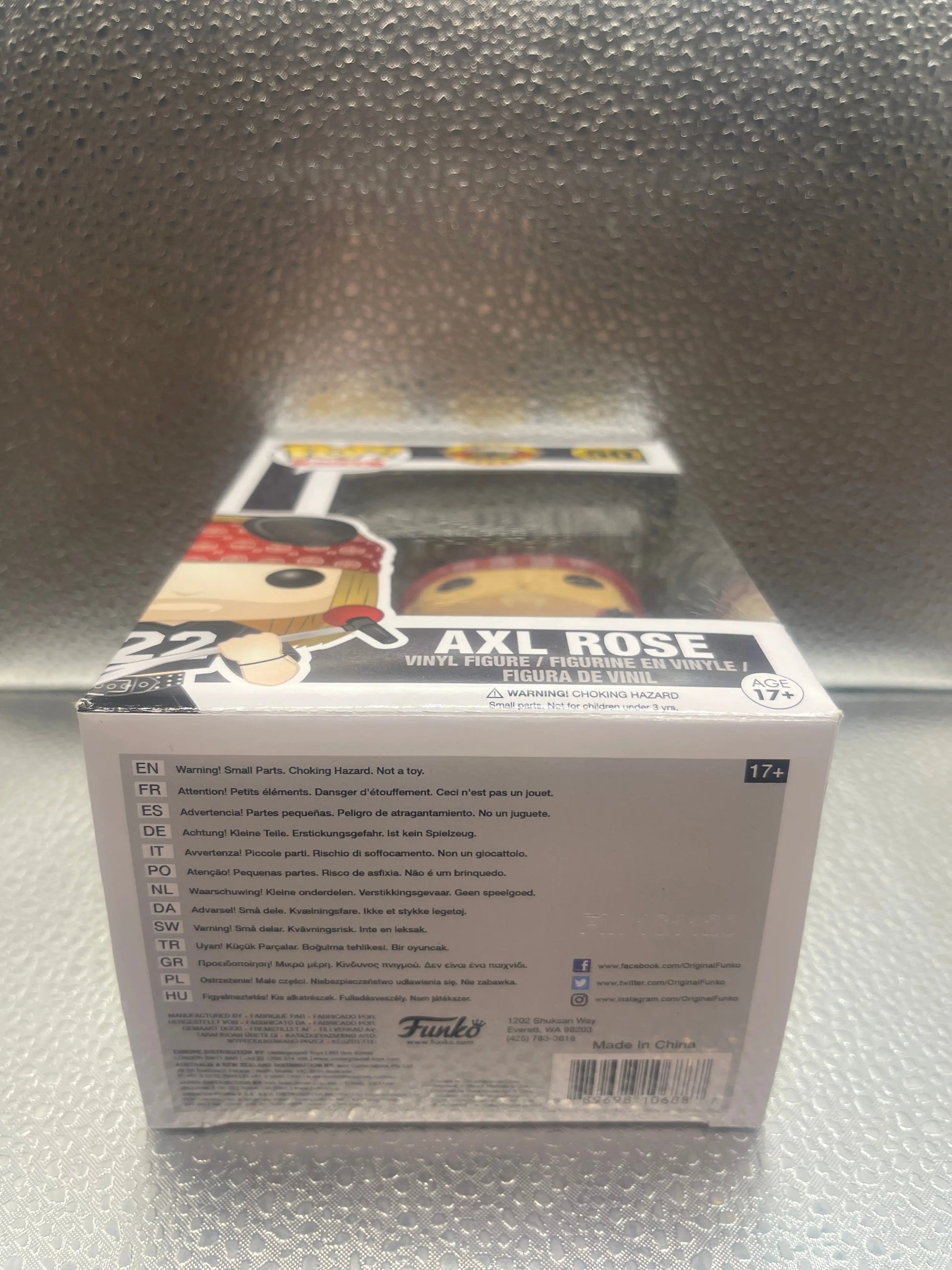 Funko Pop Rocks #50 Axl Rose Guns & Roses FRENLY BRICKS - Open 7 Days