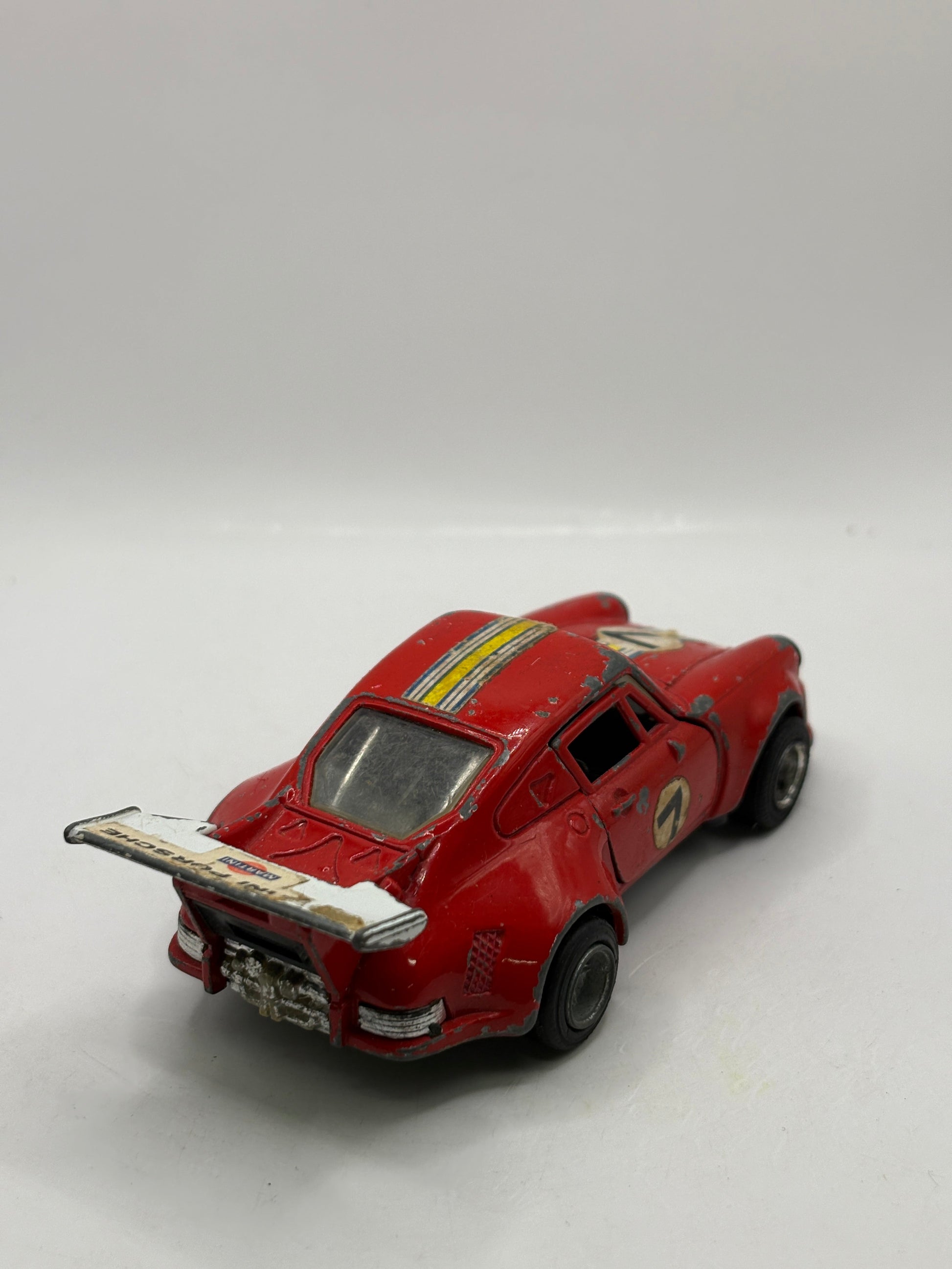 Vintage Porsche Turbo 1:37 Model Made In Hong Kong Martini Porsche Nr7 Red FRENLY BRICKS - Open 7 Days