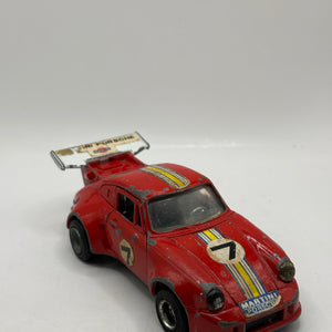 Vintage Porsche Turbo 1:37 Model Made In Hong Kong Martini Porsche Nr7 Red FRENLY BRICKS - Open 7 Days