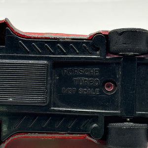 Vintage Porsche Turbo 1:37 Model Made In Hong Kong Martini Porsche Nr7 Red FRENLY BRICKS - Open 7 Days