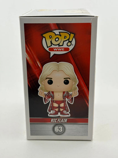 Funko POP! WWE #63 Ric Flair Vinyl Figure Signed with Photo COA FRENLY BRICKS - Open 7 Days