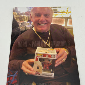 Funko POP! WWE #63 Ric Flair Vinyl Figure Signed with Photo COA FRENLY BRICKS - Open 7 Days