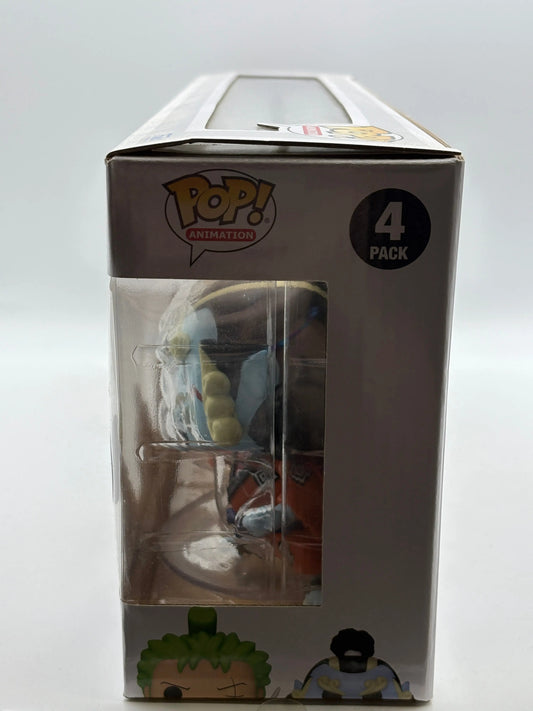 Funko Pop! One Piece Luffytaro Sabo GW Roronoa Zoro Jinbe 4 Pack Special Edition FRENLY BRICKS - Open 7 Days