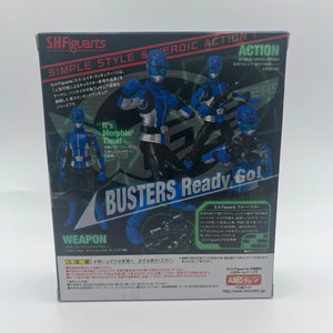 S.H.Figuarts Tokumei Sentai Go-Busters Blue Buster Figure Bandai FRENLY BRICKS - Open 7 Days