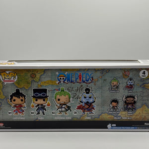 Funko Pop! One Piece Luffytaro Sabo GW Roronoa Zoro Jinbe 4 Pack Special Edition FRENLY BRICKS - Open 7 Days