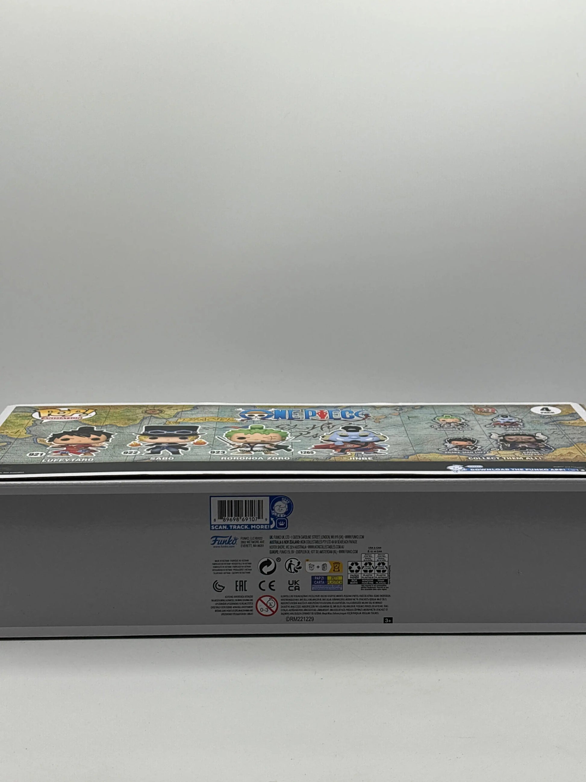 Funko Pop! One Piece Luffytaro Sabo GW Roronoa Zoro Jinbe 4 Pack Special Edition FRENLY BRICKS - Open 7 Days