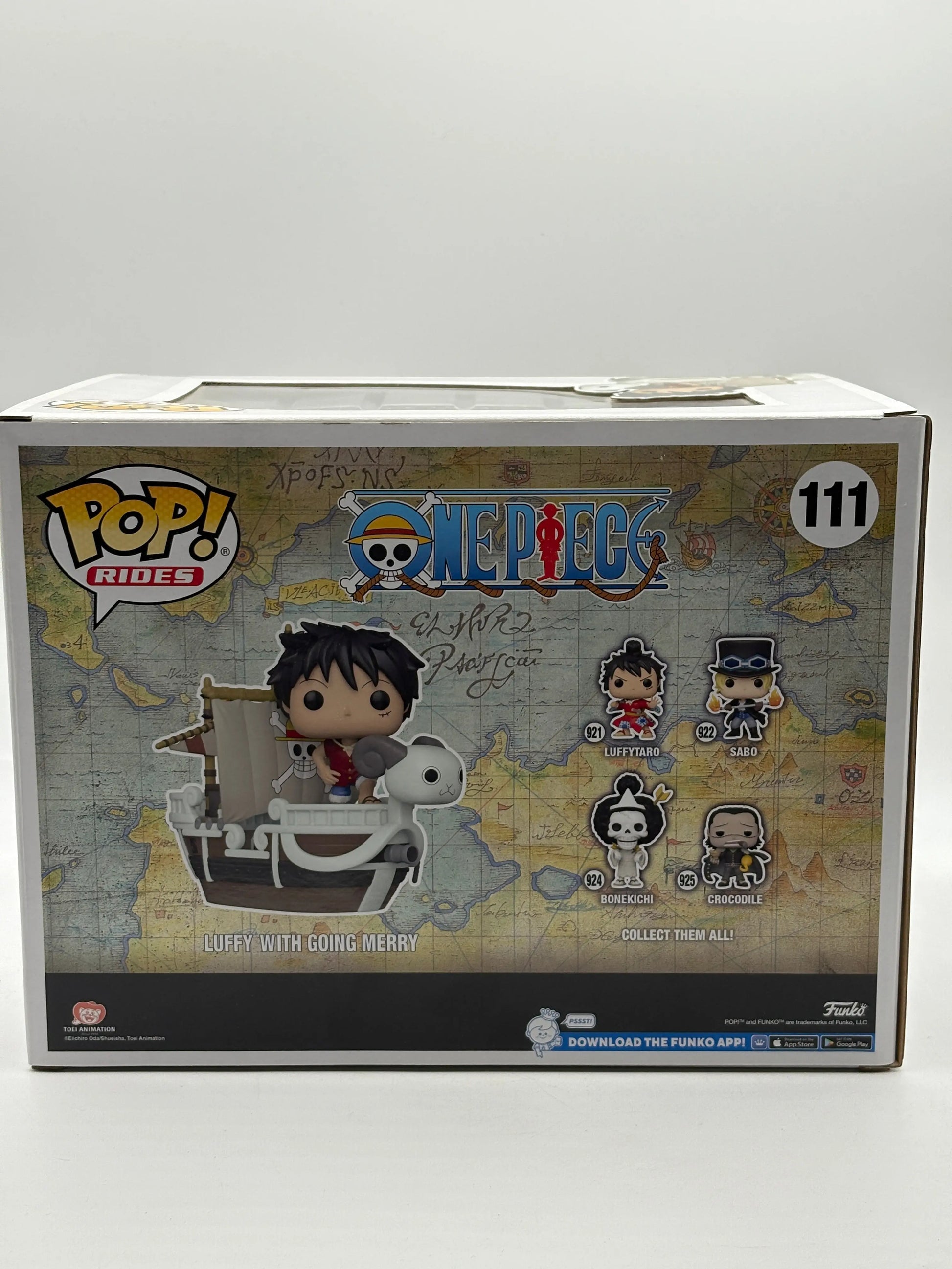 Funko POP! Rides One Piece Luffy with Going Merry #111 2020 Fall Convention FRENLY BRICKS - Open 7 Days