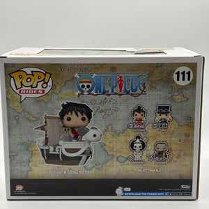 Funko POP! Rides One Piece Luffy with Going Merry #111 2020 Fall Convention FRENLY BRICKS - Open 7 Days