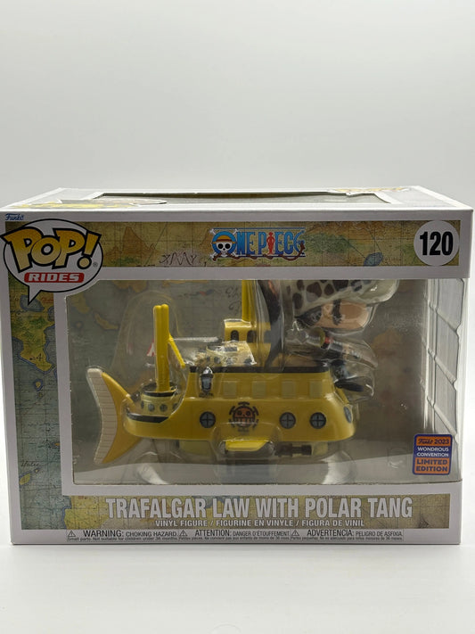 Funko POP! Rides One Piece Trafalgar Law with Polar Tang #120 2023 Wondrous FRENLY BRICKS - Open 7 Days