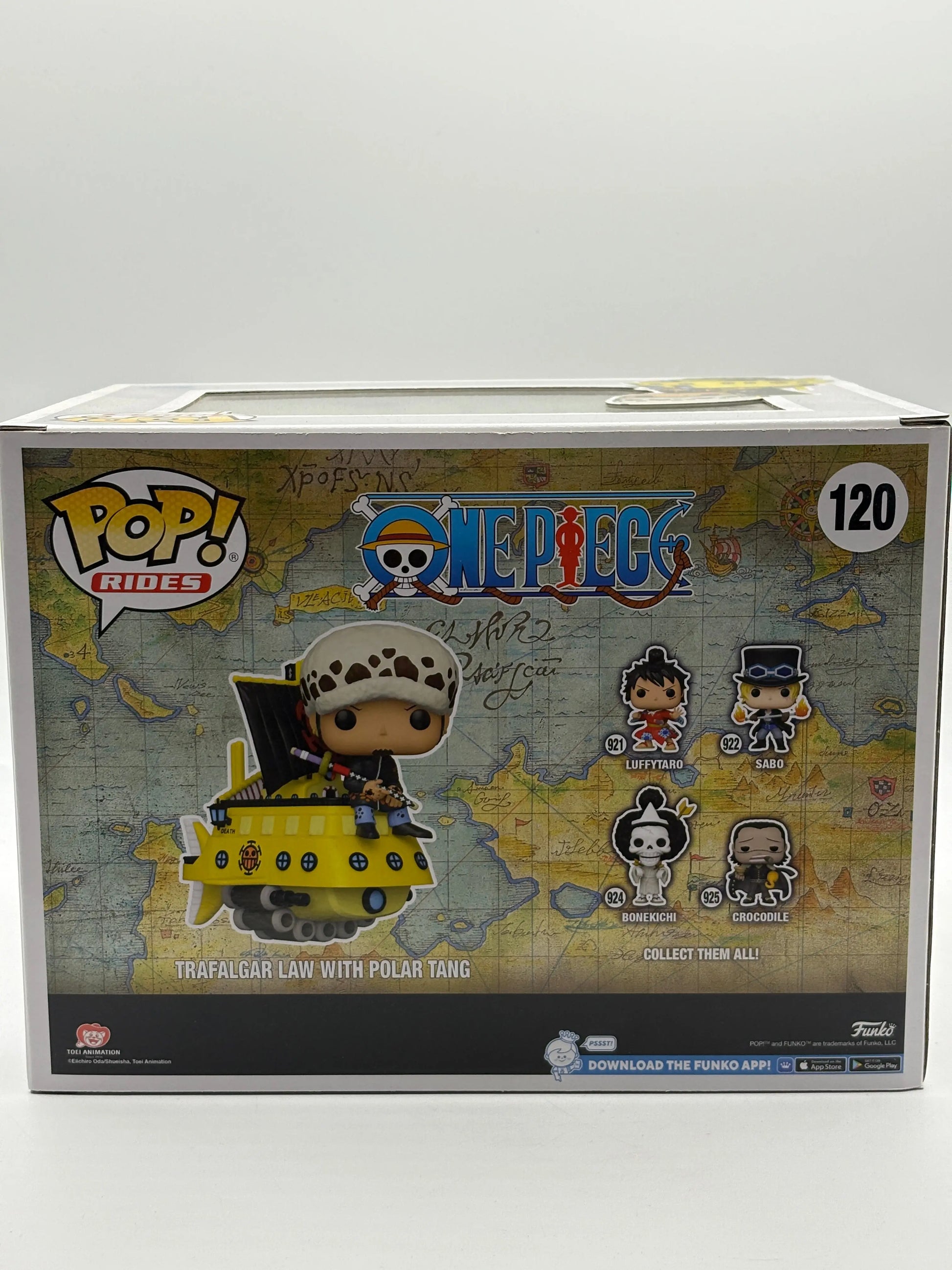 Funko POP! Rides One Piece Trafalgar Law with Polar Tang #120 2023 Wondrous FRENLY BRICKS - Open 7 Days