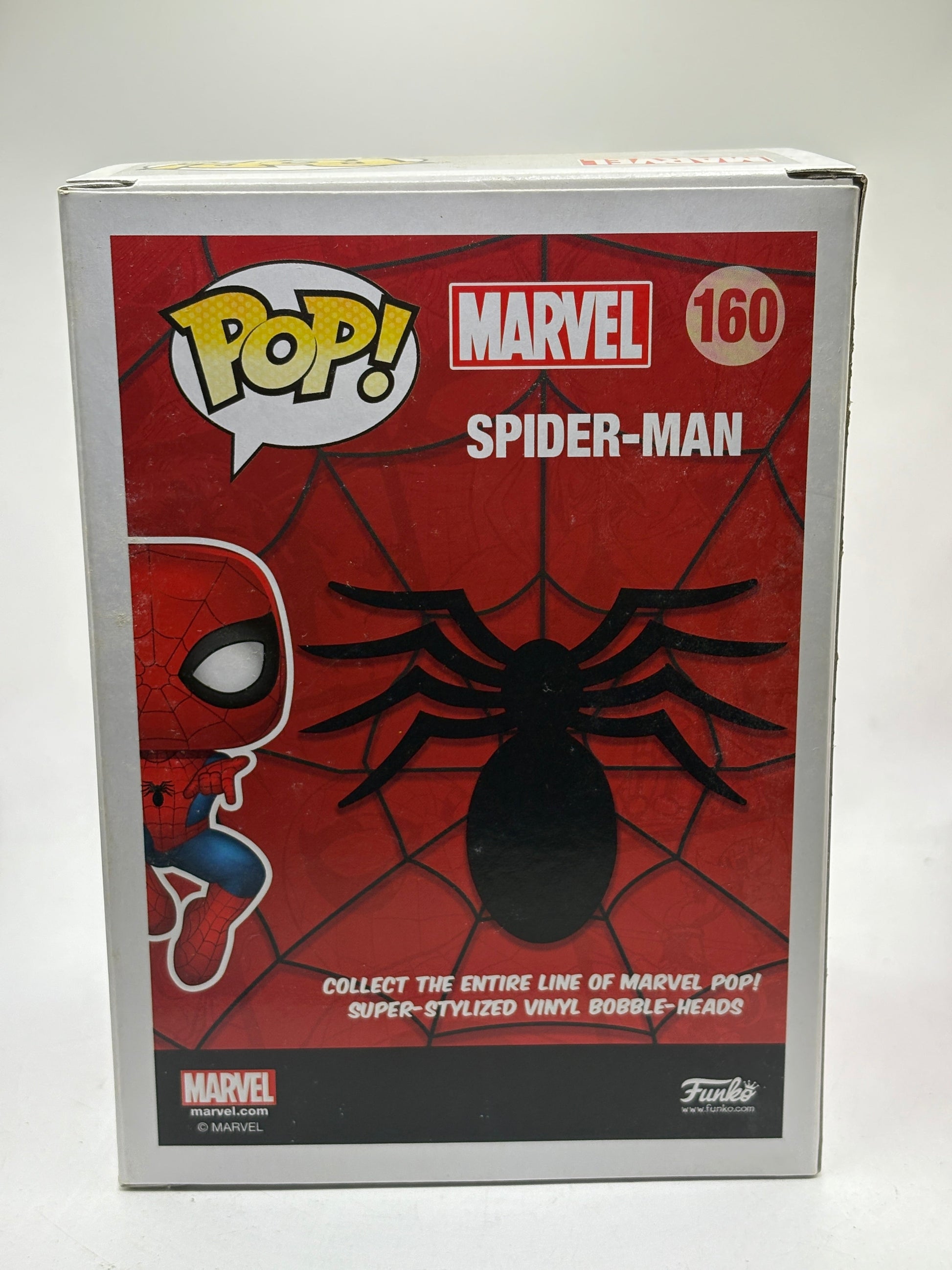 Funko POP! Marvel #160 Spider-Man Exclusive Collector Corps Vinyl Bobble-Head image 3