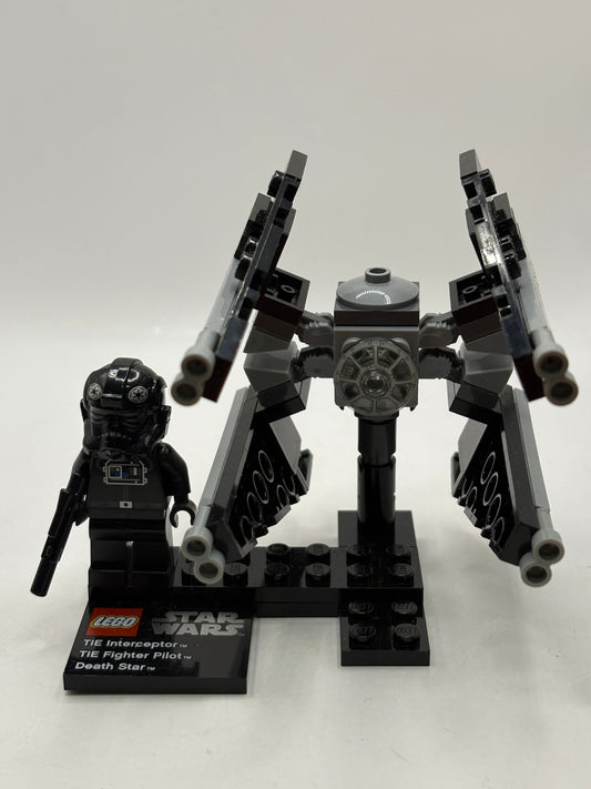 LEGO Star Wars 9676 Tie Interceptor With Mini Death Star - 100% Complete FRENLY BRICKS - Open 7 Days