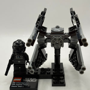 LEGO Star Wars 9676 Tie Interceptor With Mini Death Star - 100% Complete FRENLY BRICKS - Open 7 Days