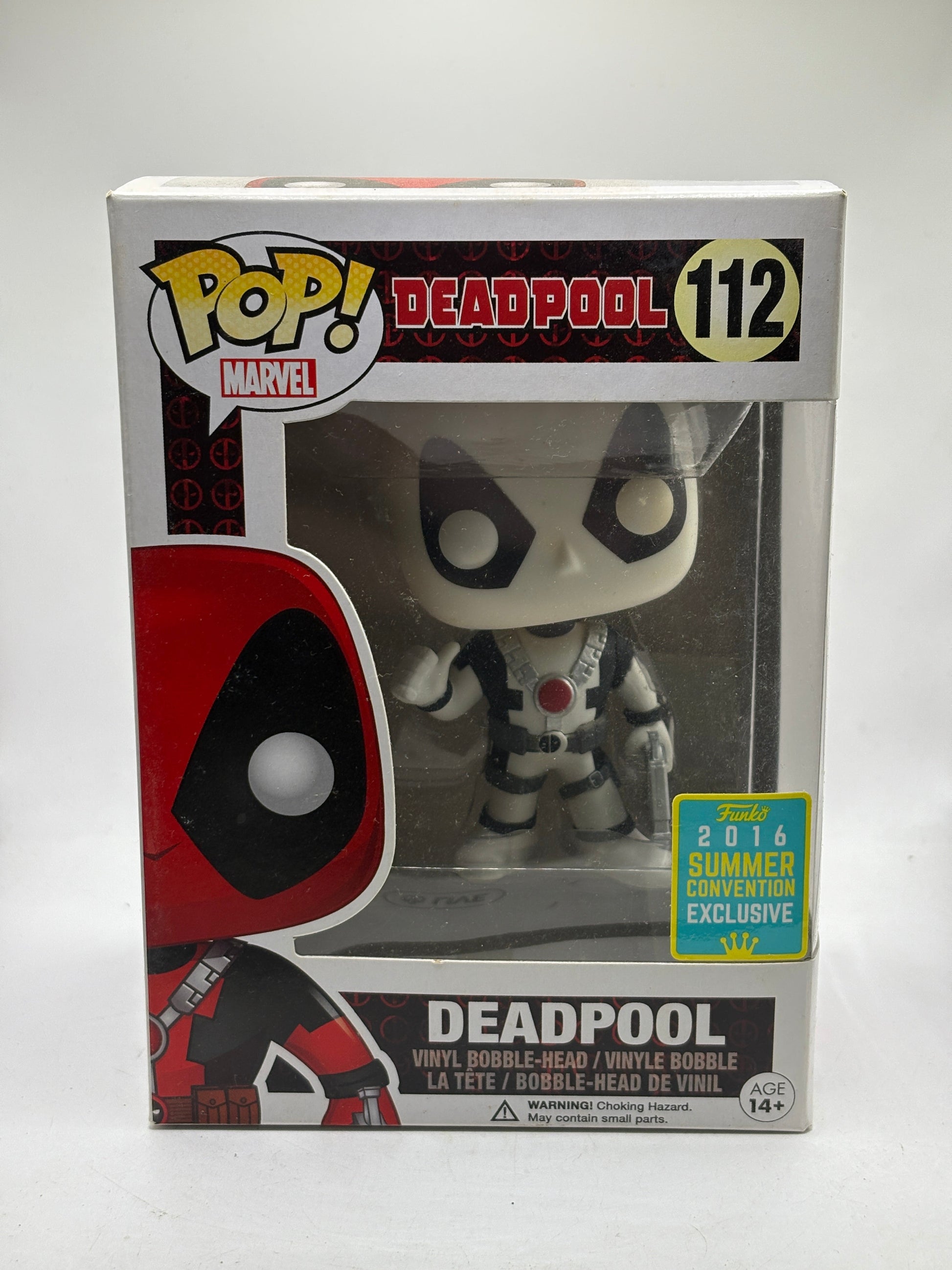 Funko POP! Marvel Deadpool #112 Deadpool 2016 Summer Convention Exclusive product image