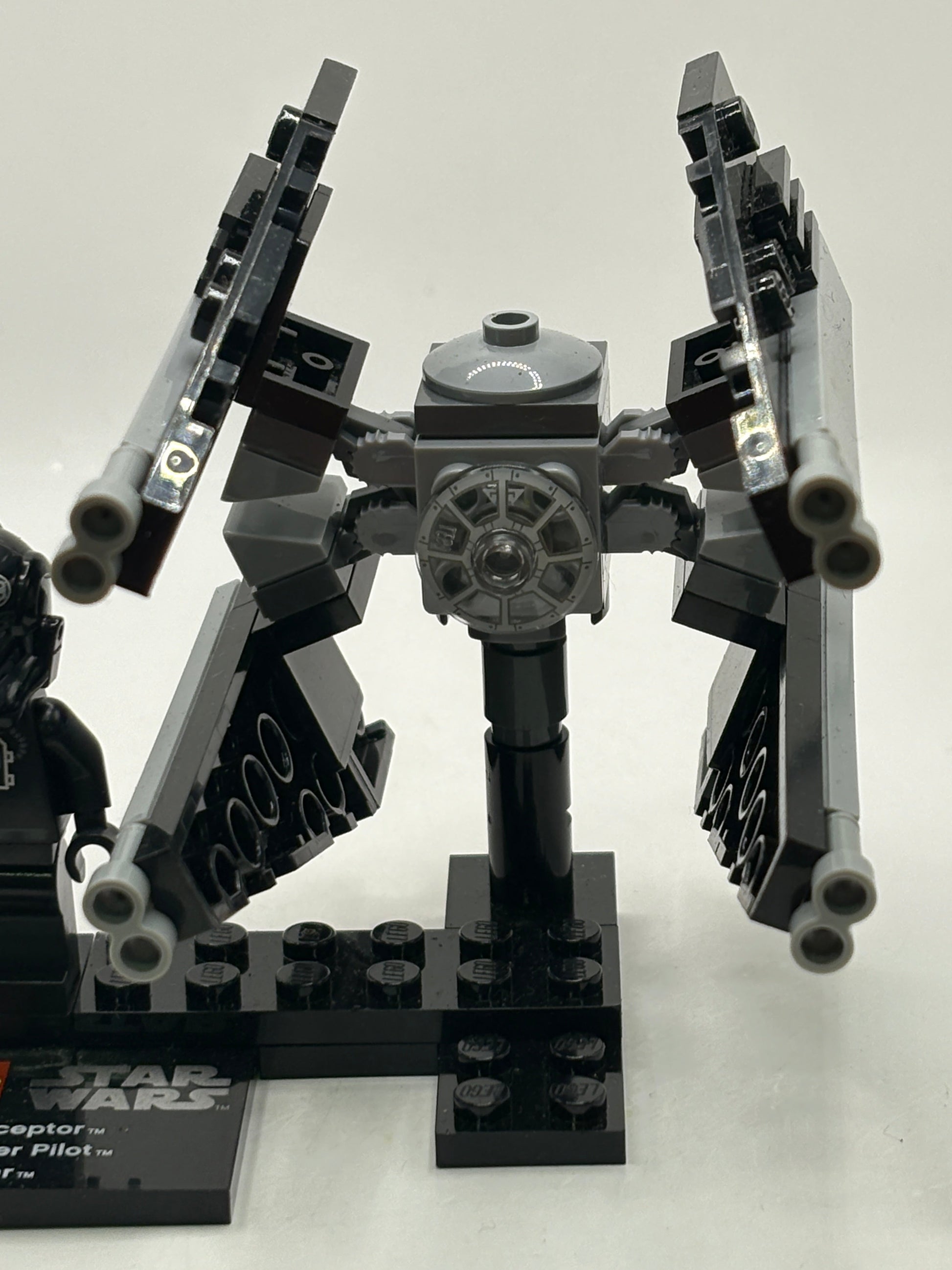 LEGO Star Wars 9676 Tie Interceptor With Mini Death Star - 100% Complete FRENLY BRICKS - Open 7 Days