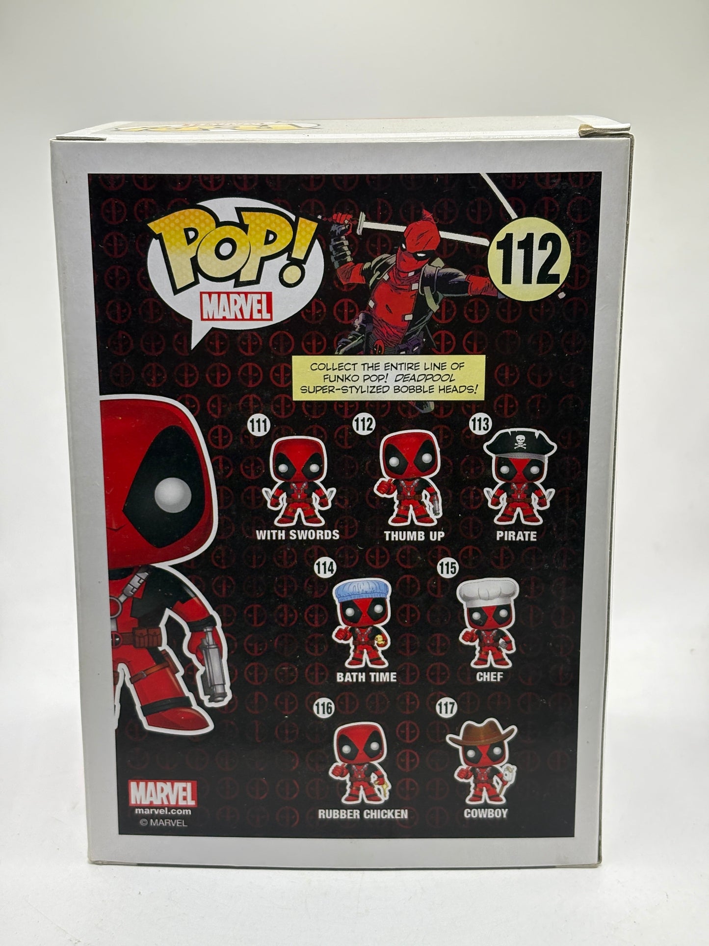 Funko POP! Marvel Deadpool #112 Deadpool 2016 Summer Convention Exclusive image 3